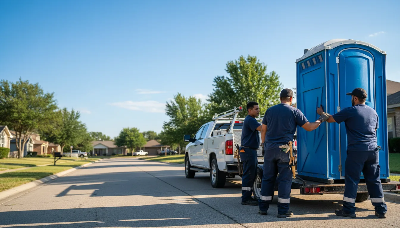 Portable Toilet Rental in Harmony, MN near me